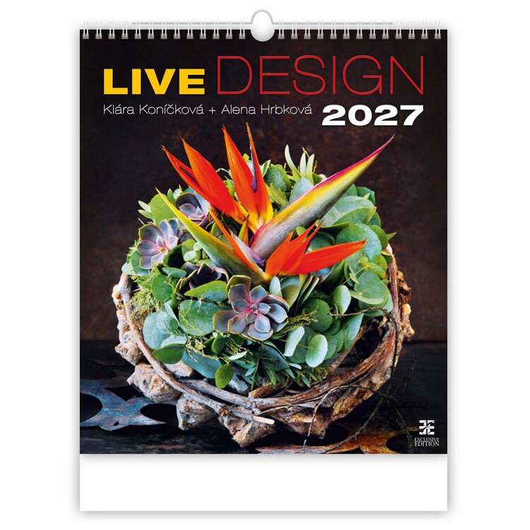 Ημερολόγιο 2027 Live Design Exclusive