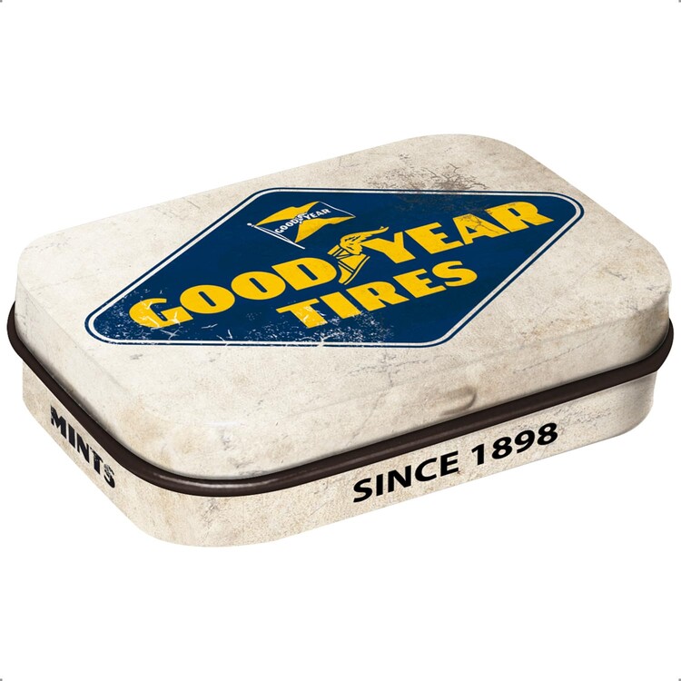 Minzpastillen Goodyear - Logo White | 15 g