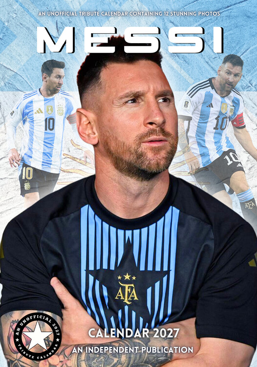 Kalenteri 2027 Lionel Messi