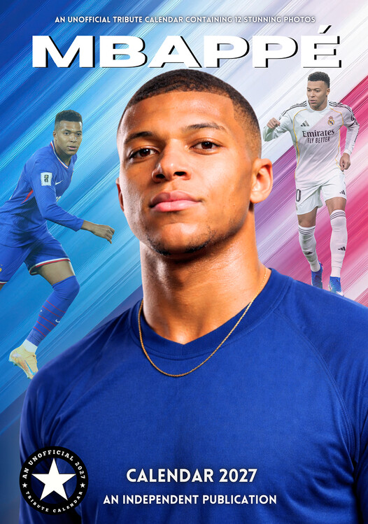 Kalenteri 2027 Kylian Mbappe