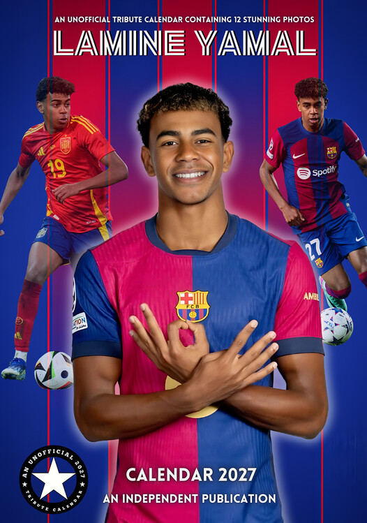 Calendar 2027 Lamine Yamal