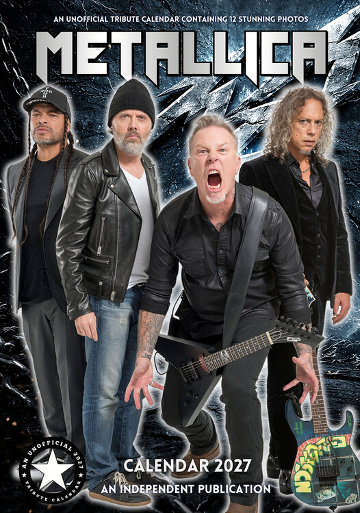 Calendar 2027 Metallica