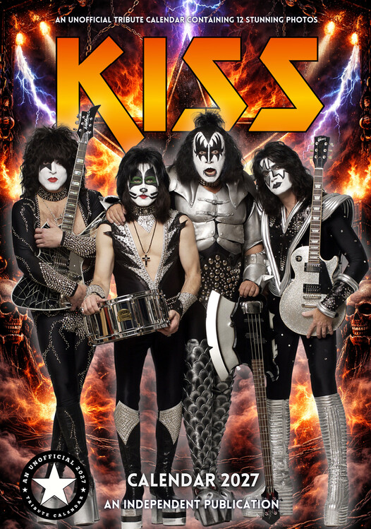 Calendar 2027 Kiss