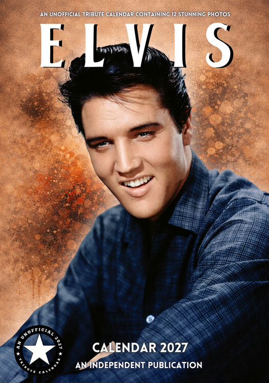 Calendar 2027 Elvis Presley