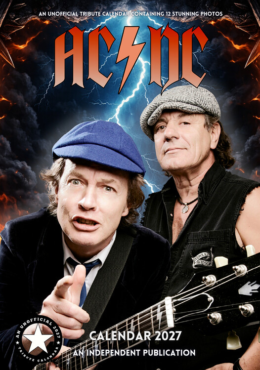 Calendar 2027 AC/DC