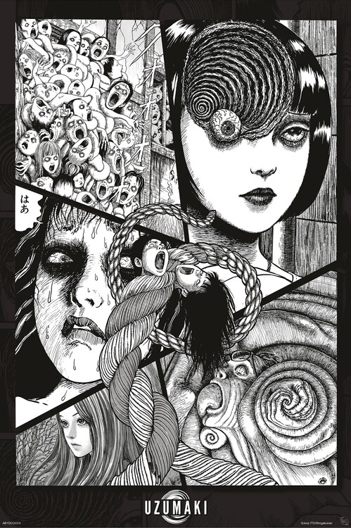 Poster Junji Ito - Uzumaki