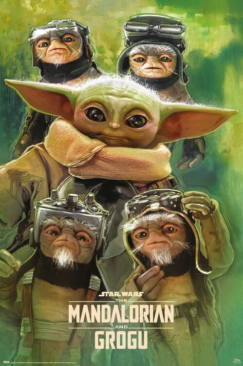 Плакат Star Wars: The Mandalorian and Grogu - Anzellans