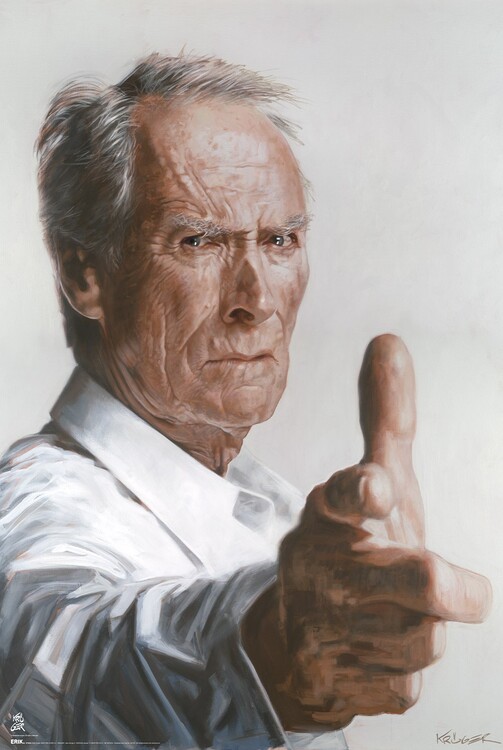 Αφίσα Sebastian Kruger - Clint Eastwood