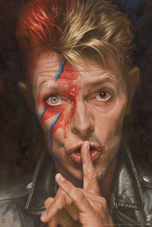 Poster Sebastian Kruger - David Bowie