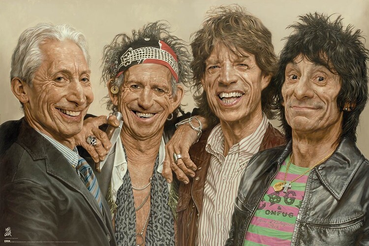 Αφίσα Sebastian Kruger - The Rolling Stones
