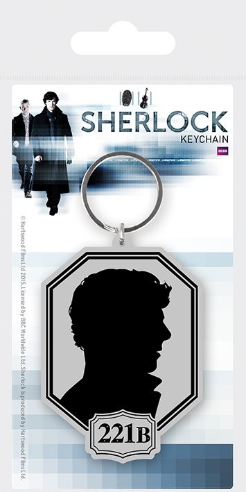 Keychain Sherlock - Silhouette