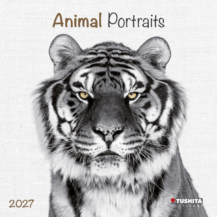 Calendar 2027 Animal Portrait | 16-month