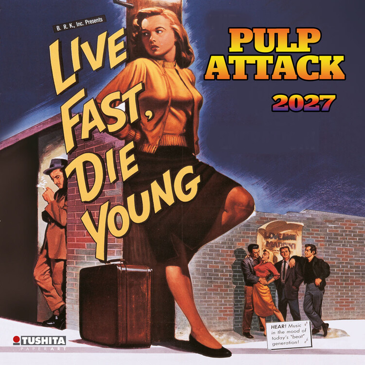 Ημερολόγιο 2027 Pulp Attack | 16 μηνών
