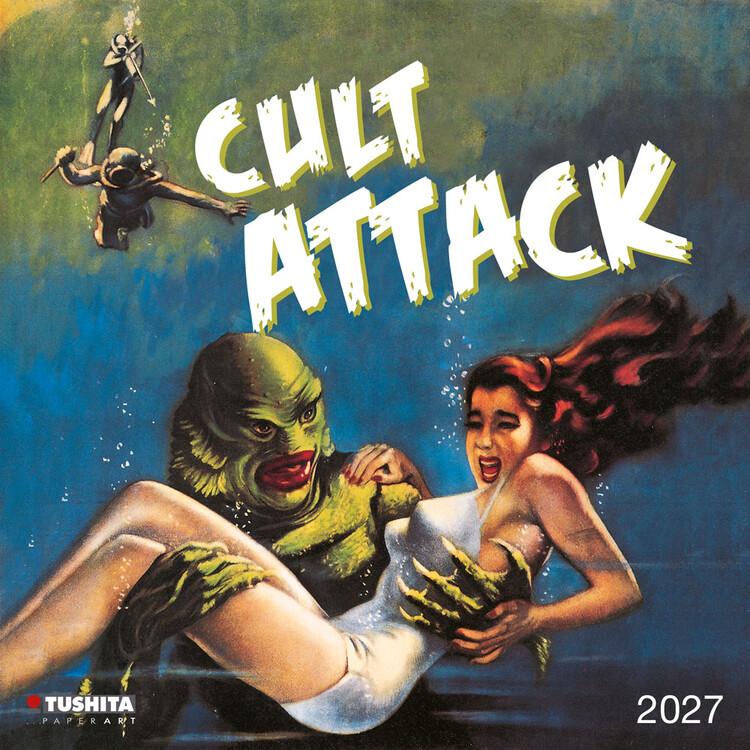 Ημερολόγιο 2027 Cult Attack | 16 μηνών