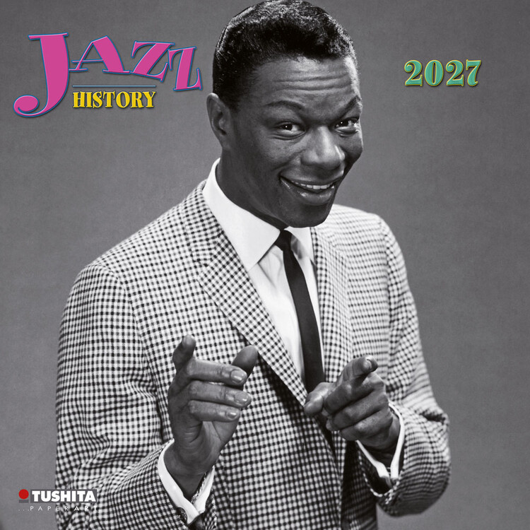 Calendar 2027 Jazz History | 16-month