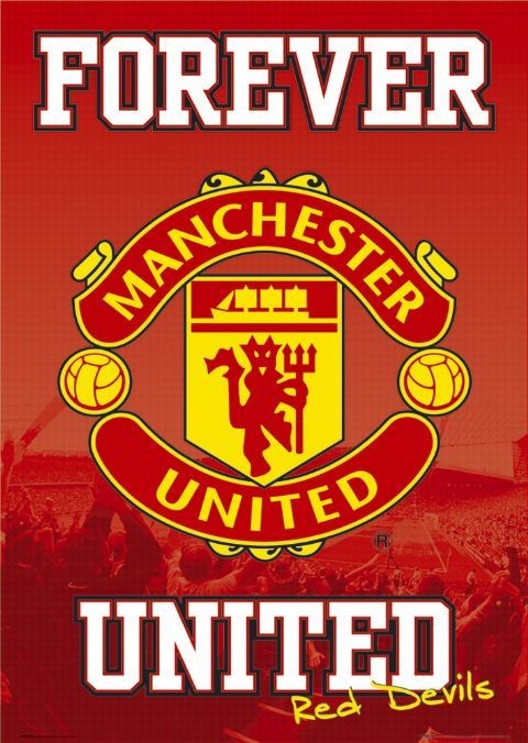 Плакат Manchester United - forever