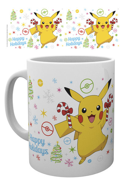 Skodelica Pokemon - Xmas Pikachu
