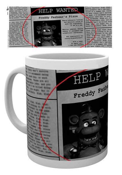 Mug Five Nights At Freddy's - Help Wanted