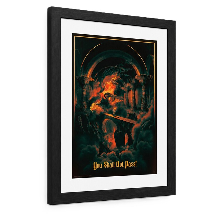 Плакат у рамці The Lord of the Rings - You shall not pass