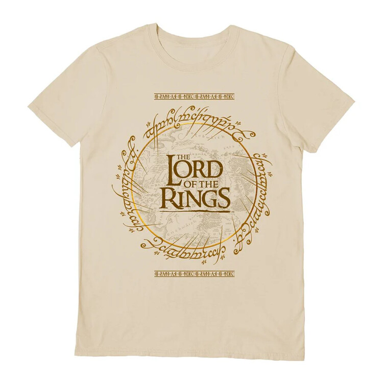 Футболка Lord of the Rings - Map Logo