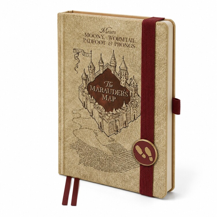 Notebook Harry Potter  - Marauders Map