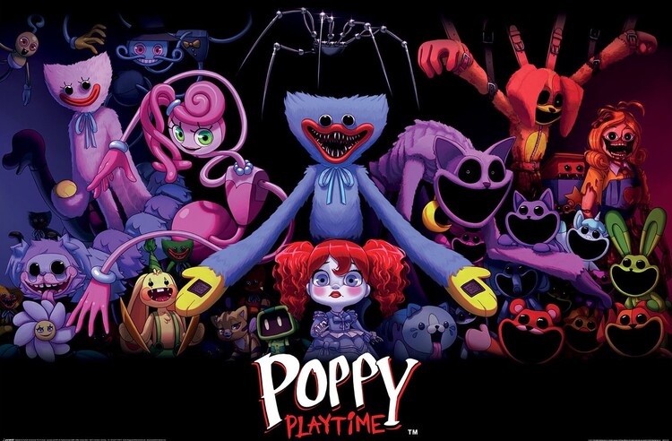 Плакат Poppy Playtime - Key Art
