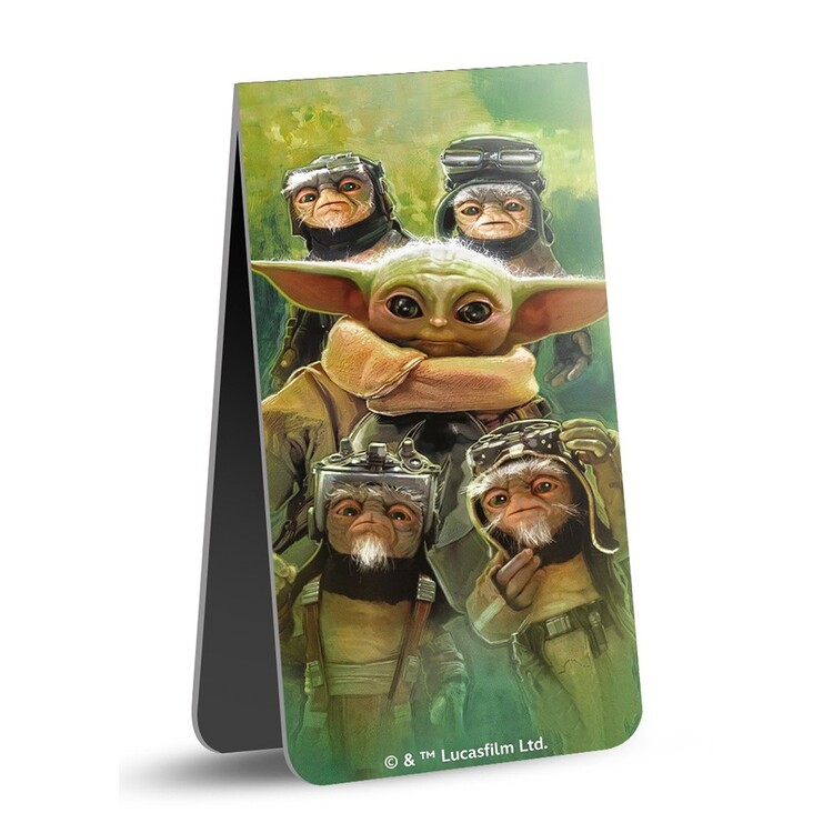 Закладка Star Wars: The Mandalorian and Grogu - Mando & Grogu