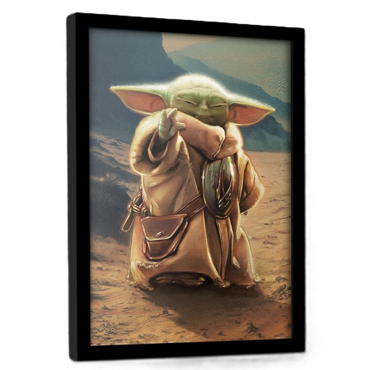 Плакат у рамці Star Wars: The Mandalorian and Grogu - Grogu