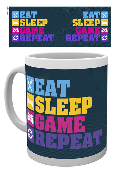 Skodelica Gaming - Eat Sleep