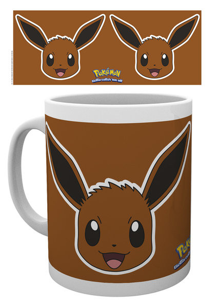 Skodelica Pokemon - Eevee Face