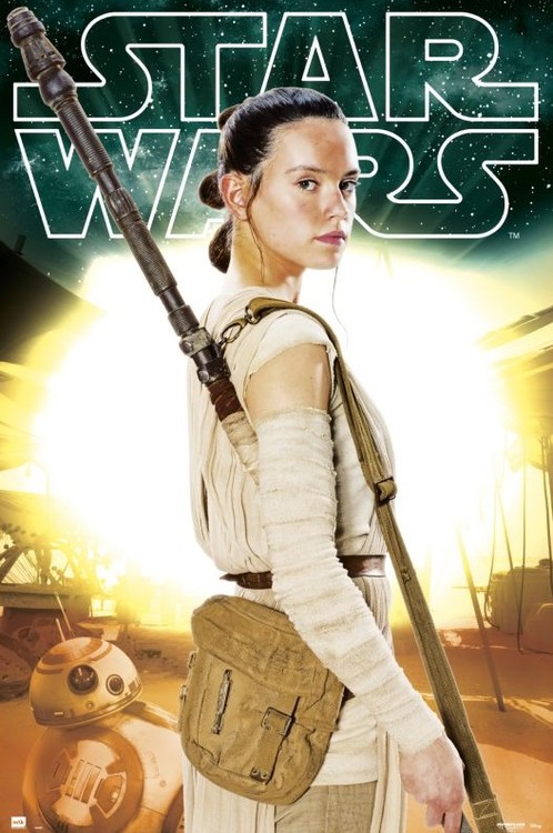 Плакат Star Wars VII - Rey