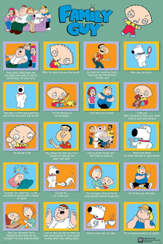 Poster FAMILY GUY - quotes
