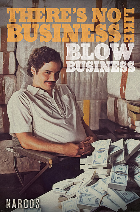 Poster Narcos - No Business