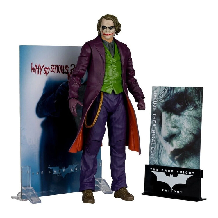 Статуетка DC Multiverse - The Joker - The Dark Knight - Deluxe Theatrical Ed