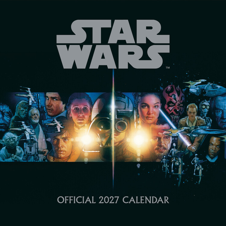 Календар 2027 Star Wars - Classic