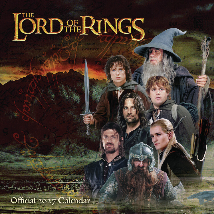 Календар 2027 Lord Of The Rings