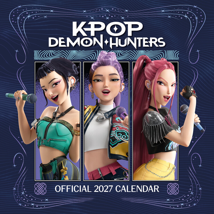 Календар 2027 Kpop Demon Hunters
