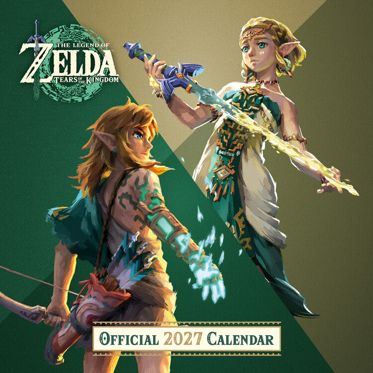 Календар 2027 The Legend Of Zelda
