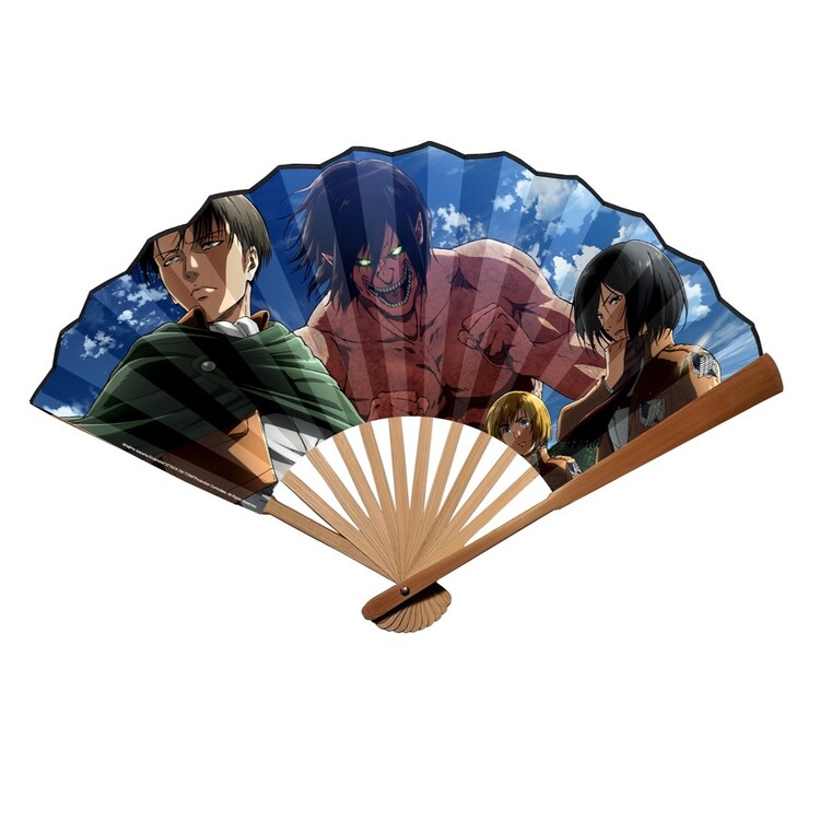 Одяг Віяло Attack on Titan - Duty & Friendship Japanese Bamboo Fan