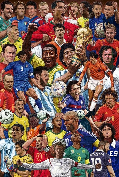 Αφίσα Legendary Footballers