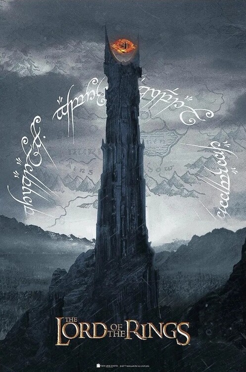 Плакат Lord of the Rings - Sauron Tower