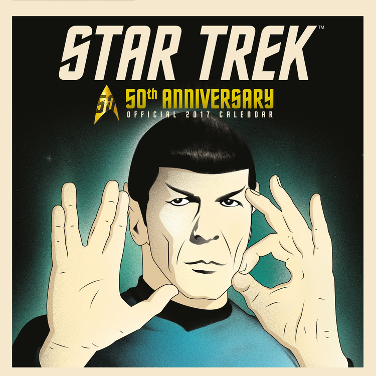 Ημερολόγιο 2027 Star Trek: 50th Anniversary