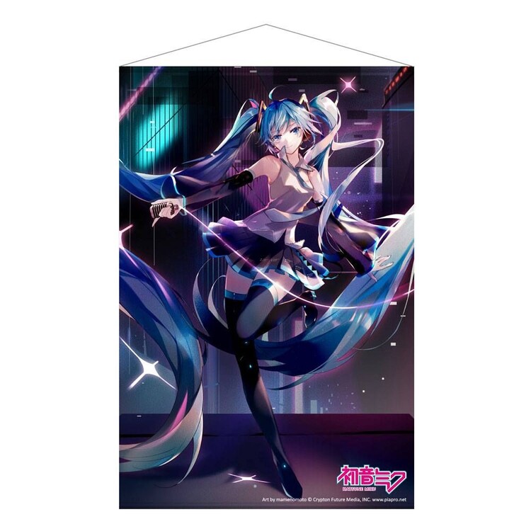 Текстильний постер Hatsune Miku - Dancing Miku