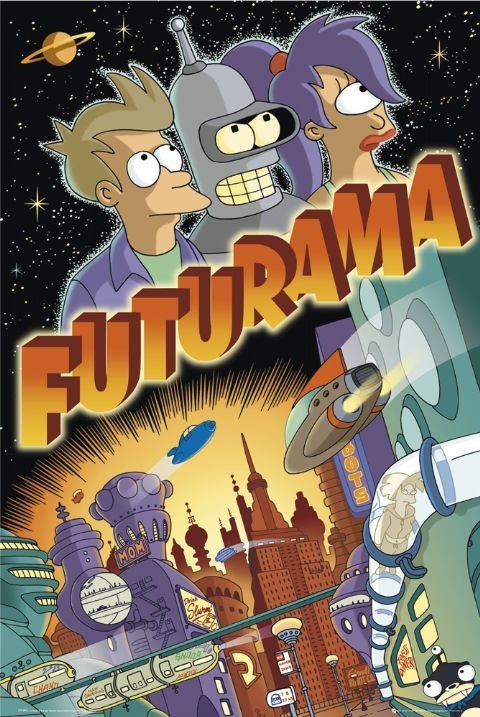 Poster FUTURAMA - trio