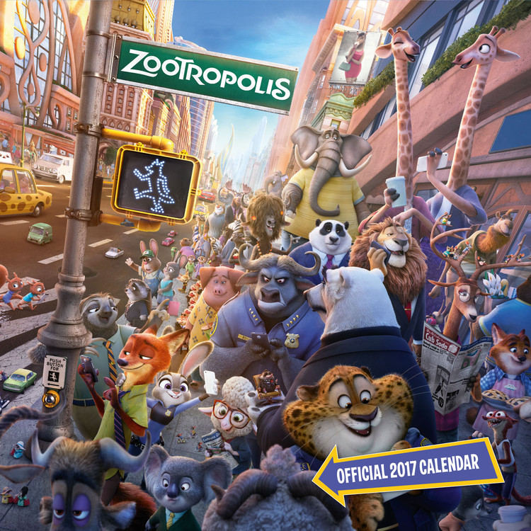Calendar 2027 Zootroplis