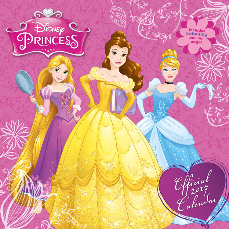 Calendar 2017 Disney - Princess