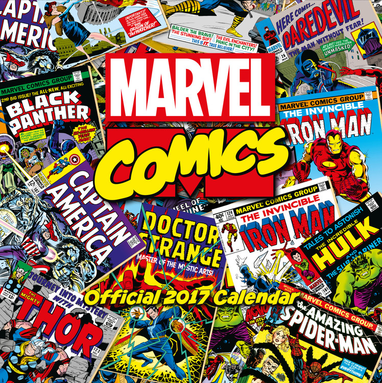 Ημερολόγιο 2027 Marvel comics