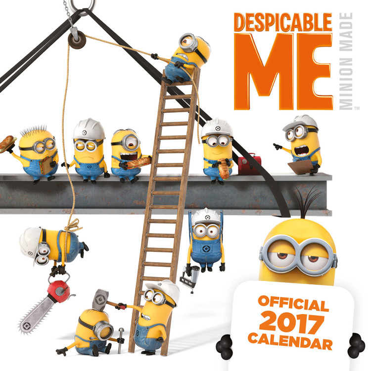 Calendar 2017 Despicable me - Minions
