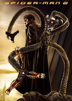 Плакат SPIDER-MAN 2 - doc ock teaser