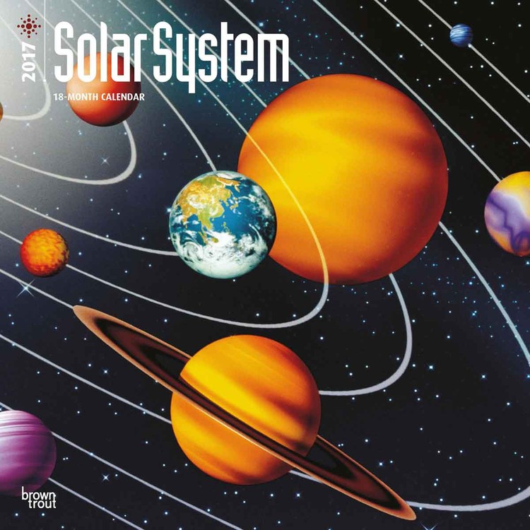 Calendar 2027 The Solar System